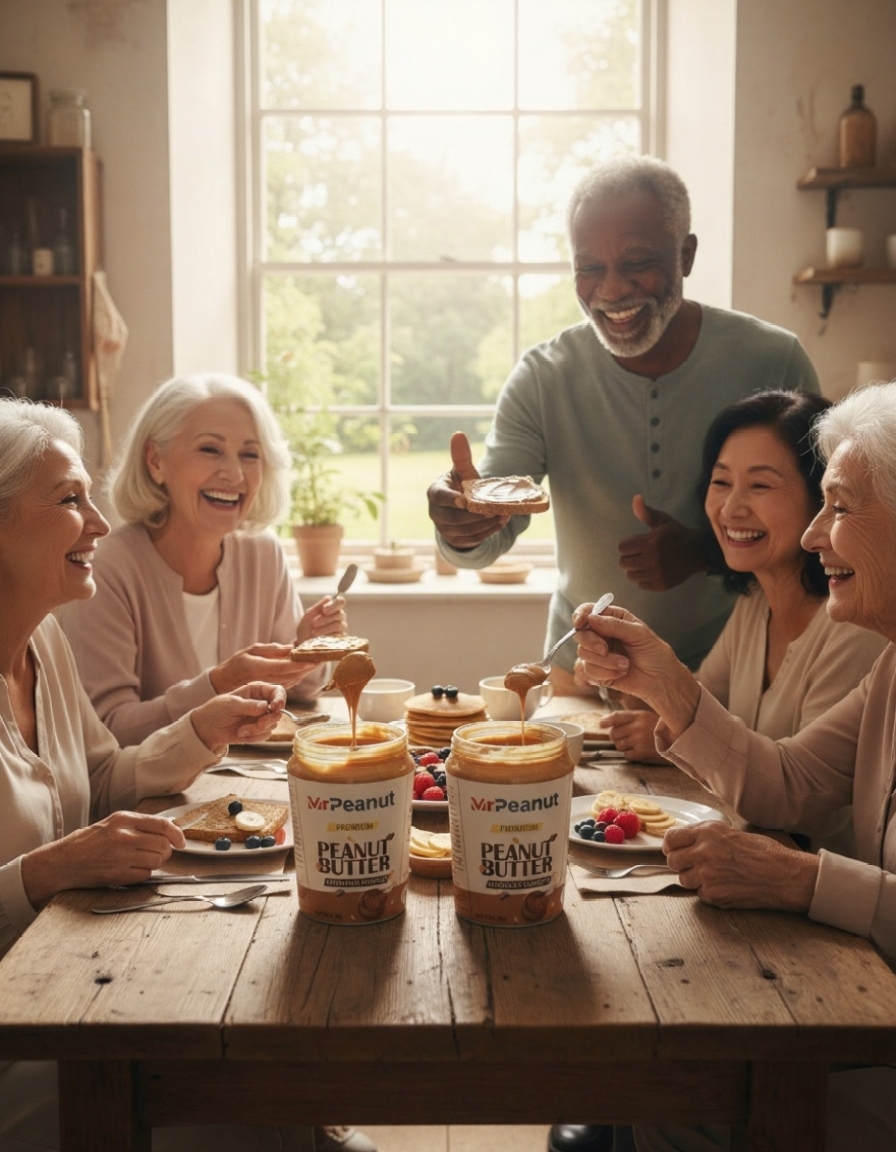 Natural Chocolate Crunchy Peanut Butter - 1kg Hover